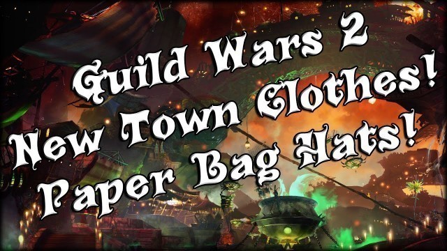 'Guild Wars 2 - New Town Clothes! Paper Hats & School Uniform!'