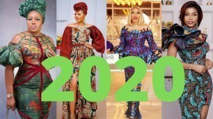 'AFRICAN ANKARA DRESSES FOR LADIES 2020;105 LATEST AFRICAN PRINT DRESSES FOR WOMAN #2020'