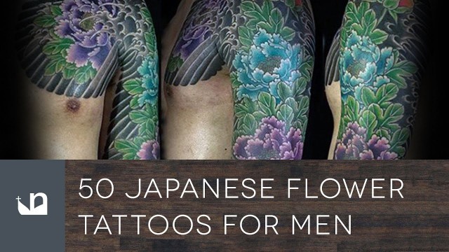 '50 Japanese Flower Tattoos For Men'