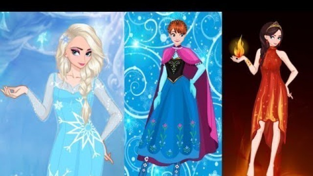 'Icy or Fire Dress Up Game - Frozen Land'