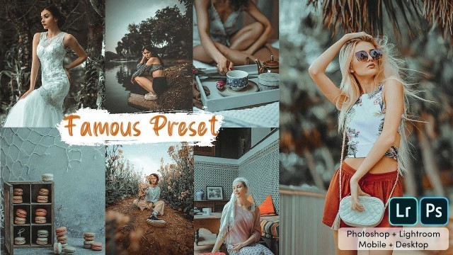 'COLOR GRADING PRESET - FAMOUS FASHION BLOGGER - DNG & XMP'