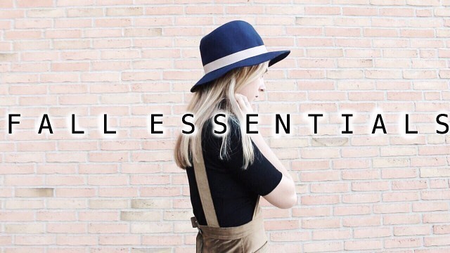 'Fall Essentials 2015 | SaraEmillie'