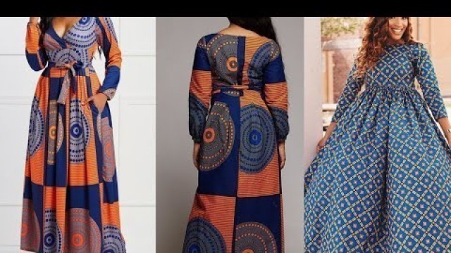 'African Fashion/Women\'s Maxi Dresses / African Robe /Ankara Styles/ African Print / 2020 Ankara'