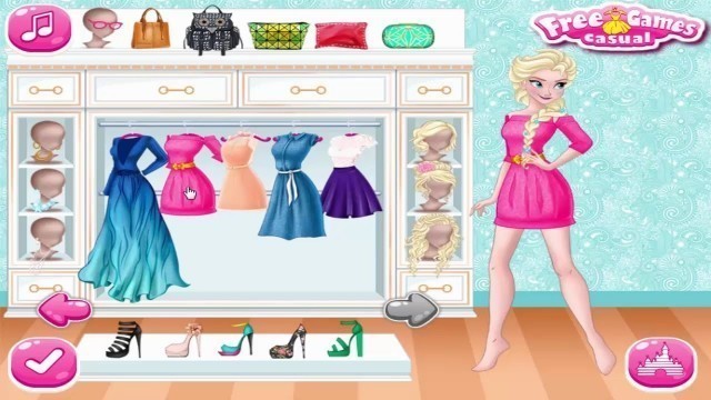 'Frozen Dress up games - Princess Autumn Trend and Barbie Autumn Fling'