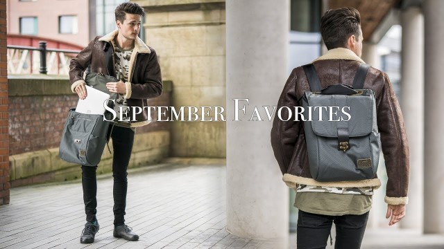 'September Favorites | Best of Mens Fashion and Mens Hair | BluMaan 2017'