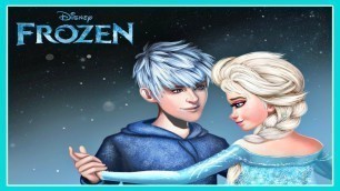 '♡ Frozen - Elsa & Jack Frost  Fashion Show Cute Dress Up Video Game For Children'