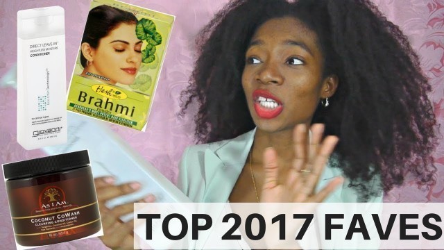 'RIDE OR DIE NATURAL HAIR PRODUCTS OF 2017 + Fashion Finds'