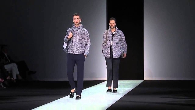 'Giorgio Armani Men\'s Spring/Summer 2014 Full Fashion Show.'