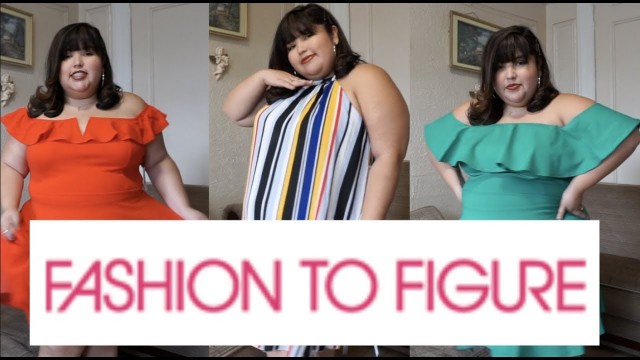 'Plus-size summer dress try-on haul (Fashion to Figure)'