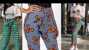 'African clothing maxi pant/African women clothing/ Ankara pants / African print Trousers/ Ankara Sty'