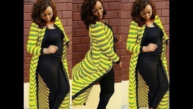 'HOTTEST TRENDING AFRICAN PRINT KIMONO STYLES COLLECTION #AFRICAN WOMEN DRESSES# FASHION GALLERY'