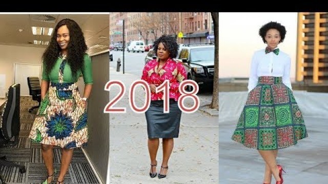 'African Print Office Wear Styles to Rock 2018'