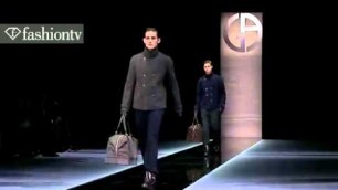 'Giorgio Armani Men Fall_Winter 2013-14 _ Milan Men\'s Fashion Week _ FashionTV'