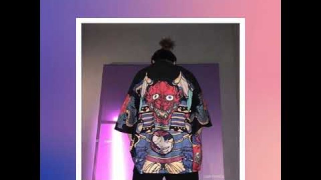 'Kimono Men Japanese Kimono Traditional Male Kimono Cardigan Men Harajuku Streetwear Samurai Costu...'