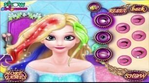 'Frozen Games Elsa Queen and Anna travel to India Dress up and Makeup Makeover'