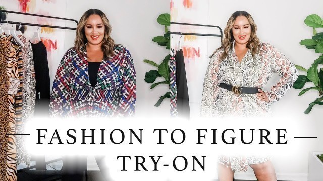 'Fashion To Figure Fall Try-On #FTF'
