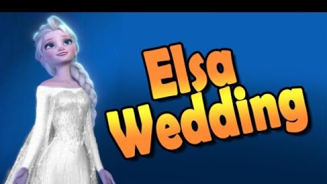 'Frozen Elsa bride wedding dress up. Games for girs. Elsa game Frozen'