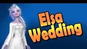 'Frozen Elsa bride wedding dress up. Games for girs. Elsa game Frozen'