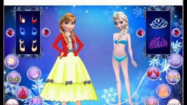 'Frozen Girl Dress Up game'