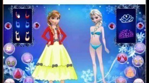 'Frozen Girl Dress Up game'