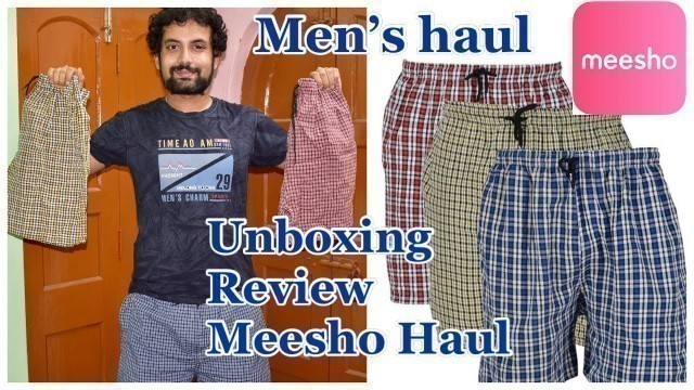 'Meesho Men’s Haul | men’s Short pants haul | Meesho Shopping 