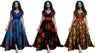 '2020 AFRICAN PRINT DRESSES FOR LOVELIES: MOST REMARKABLY & STYLISH #AFRICAN PRINT DRESSES COLLECTION'