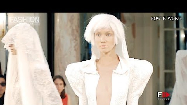 'BOWIE WONG - NIGHT BLOOMS Haute Couture Fall 2019 Paris - Fashion Channel'