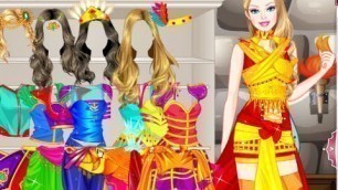 'Barbie Dress Games for Children | Barbie Frozen Elsa Dress Up Games 2016'