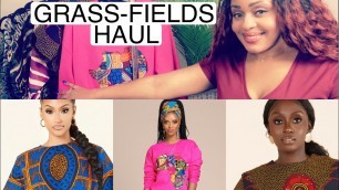 'African Print Clothing Try On Haul!!! | FT GRASS-FIELDS | BeautyBy Nah'