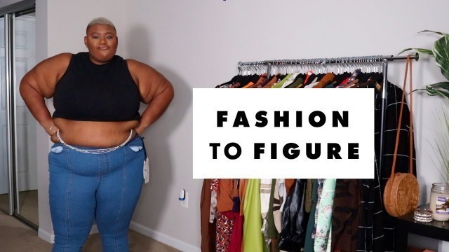 'TRYING OUT CURVY JEANS FROM FASHION TO FIGURE!! // PLUS SIZE TRY ON HAUL // 3X'