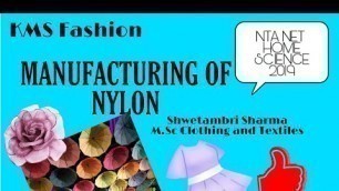 'Nylon fiber manufacturing processes- by Shwetambri Sharma'