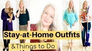 'Staying at Home Outfits | Plus Things To Do, Mature Women Fashion over 50'
