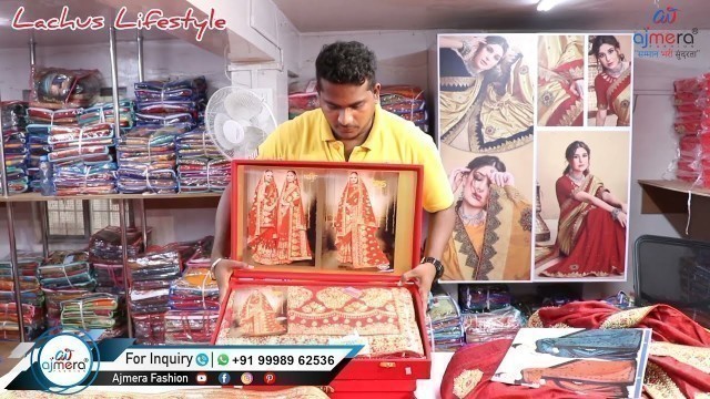 'Fancy Silk Saree |Banerasi Designer Saree Rs.799 Manufacturing Price | Ajmeera Fashion Surat Factory'