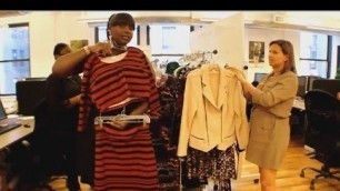 'Alissa of Stylish Curves Visits Fashion to Figure\'s NYC Showroom'