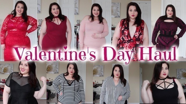 'Huge Try-On Haul: Fashion To Figure Valentine\'s Day'