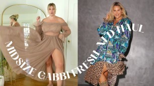 'MIDSIZE GABI FRESH FASHION TO FIGURE / NEVER FULLY DRESSED TRY ON HAUL / SIZE 14 / UK 18'