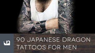 '90 Japanese Dragon Tattoos For Men'