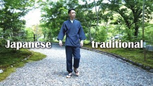 'Japanese traditional clothes and shoes'