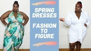 'Must Have Plus Size Spring Dresses From Fashion To Figure/Try On Haul'