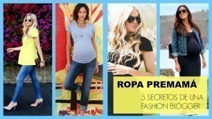 'ROPA PREMAMA | 5 TIPS DE UNA FASHION BLOGGER | QUE ROPA COMPRAR PARA EMBARAZADAS'