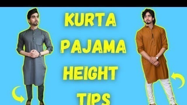 'Kurta Pajama Tips According To Your Height | How To Look Tall In Kurta Pajama | Kurta Pajama'