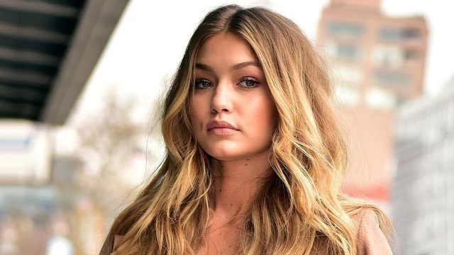 'Gigi Hadid Shows Off Her HOT NIPPLES In Public In Sheer NUDE Color Dress'