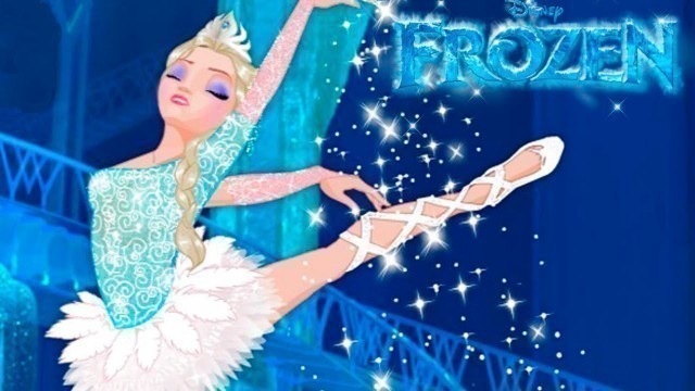 'Frozen Elsa and Anna Ballerinas Online Game'