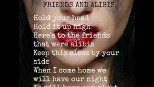 'Escape the Fate - Friends and Alibis w/ Lyrics on Screen'