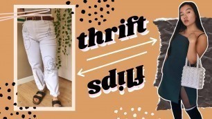 'THRIFT FLIP// DIY 90\'s Slit Dress & Easy Clothes Revamp'