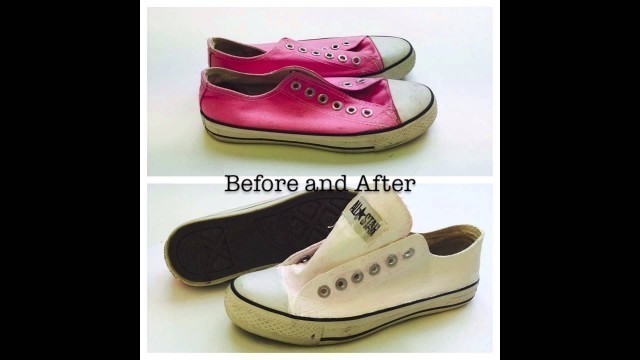 'University of Salford Fashion - How to recreate 90\'s retro trainers DIY'