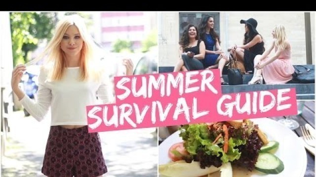 'Summer Survival Guide I DIY EISTEE, FASHION ESSENTIALS, MÄDELSABEND'