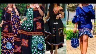 'African Fashion Styles : Toghu Print outfit ideas || Toghu print Cameroon clothing style'