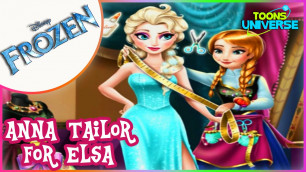 'Disney Frozen Anna Tailor for Elsa Fashion Game for Girls'