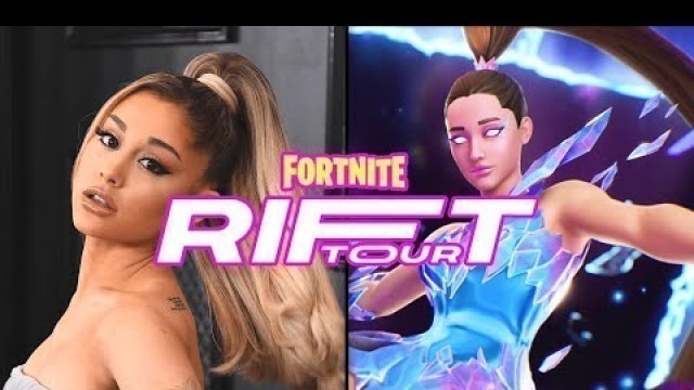 'ARIANA GRANDE CONCERT FORTNITE (they really showed this!) #rifttour'